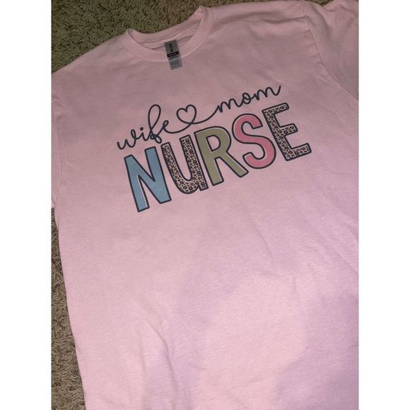 Boutique Wife Mom Nurse Tee Size Medium - Picture 2 of 5